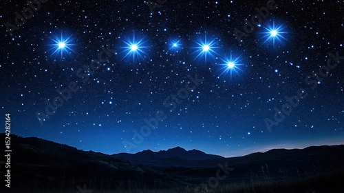 Breathtaking night sky filled with stars and infinite darkness creating a sense of wonder and cosmic beauty