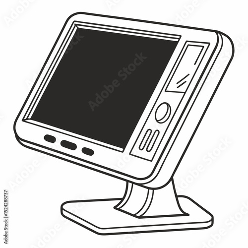 Portable handheld digital device screen display