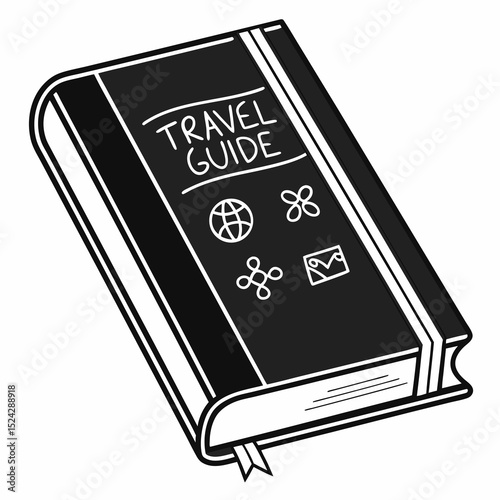 Essential travel guide book for adventures