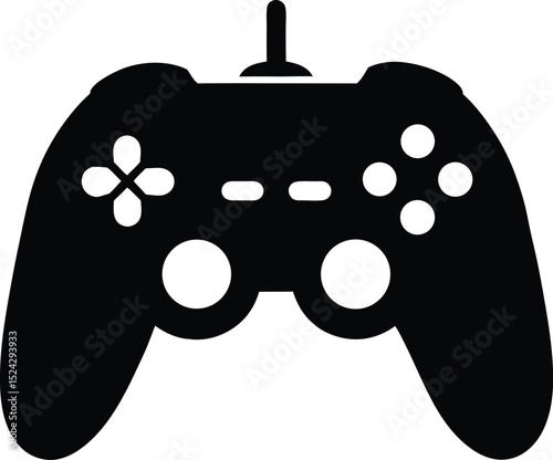 video game controller icon isolated
