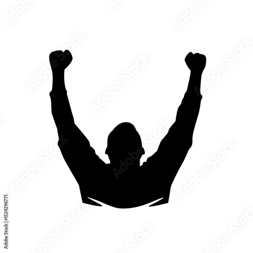 a black silhouette of a man doing a hand stand on a transparent background arm, black, man, silhouette , Generative art.