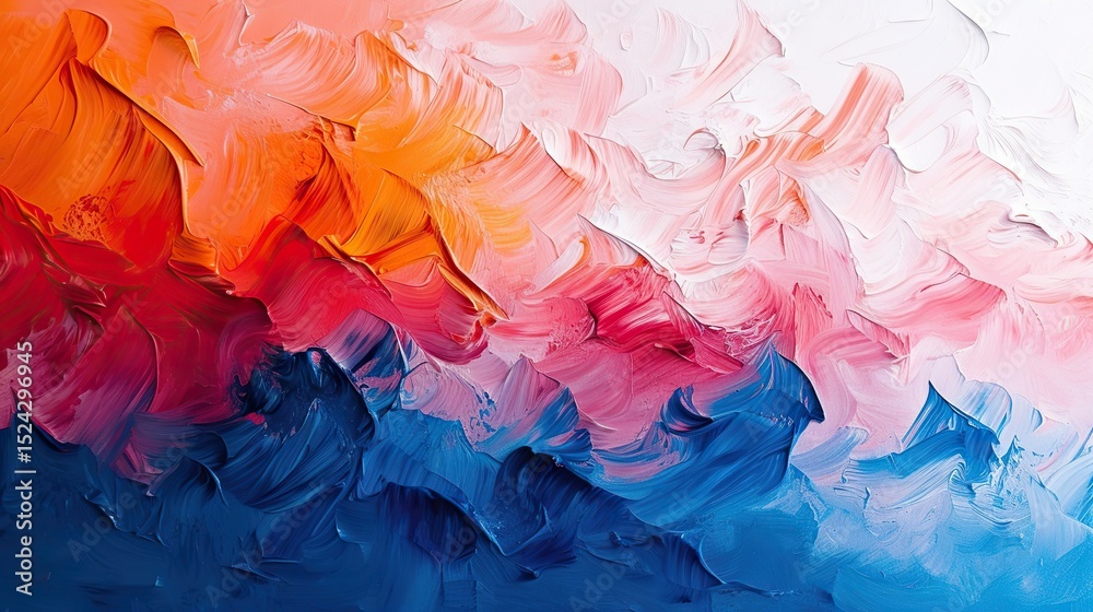 Fototapeta premium abstract colorful background oil paint