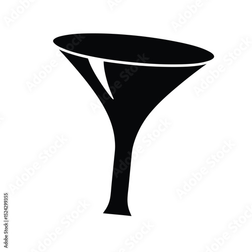 black and white vase