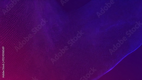 Abstract digital wave with colorful gradient