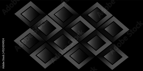 Black white and gray grey vector 3d futuristic tech glow and shinning line simple modern abstract