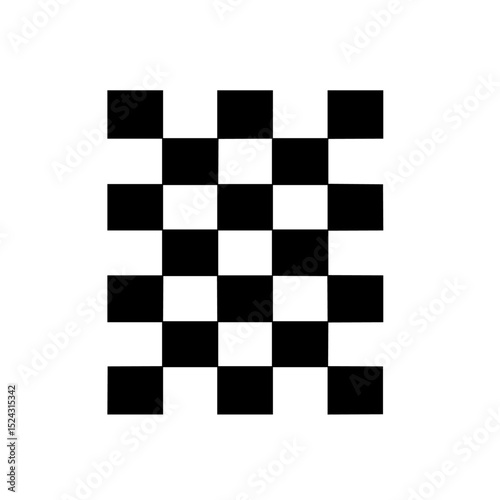 a black and white pattern of squares with a white background black, pattern, picture, shape, square , Generative art.