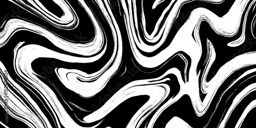 Monochrome abstract chaos design for artistic backgrounds