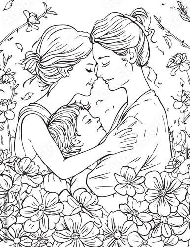 cartoon, illustration, drawing, coloring book, woman, vector, coloring, child, fairytale, sketch, children, people, boy, fairy tale, outline, fairy-tale, tale, funny, toy, flower, cat, art, clip-art, 