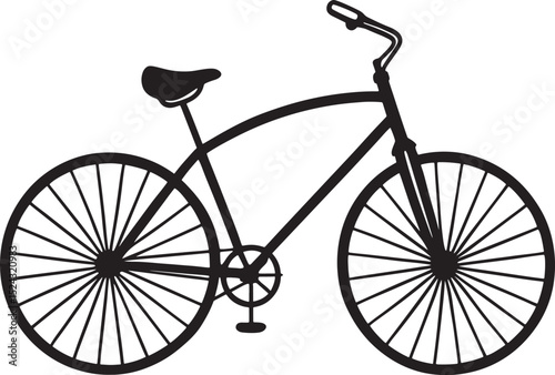 vintage bicycle vector
