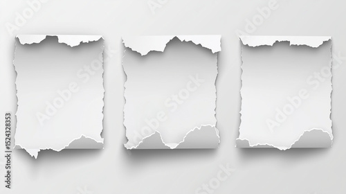 Torn grunge paper map of a European nation with a ripped hole, revealing blank space beneath a metal border design