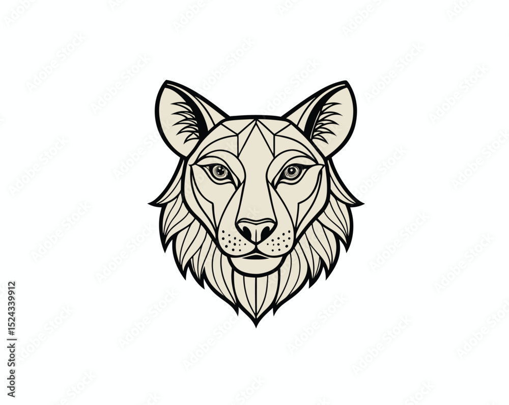 Fototapeta premium Wildlife Animal Vector Icons Set on White Background Jungle and Safari Animals Vector Illustration
