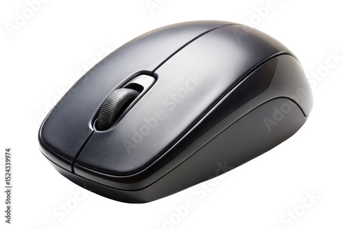 wireless computer mouse isolated on white