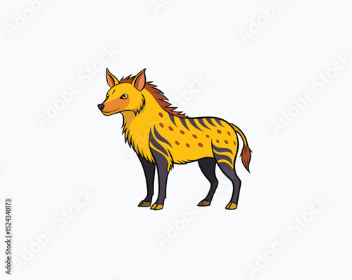 Wildlife Animal Vector Icons Set on White Background
Jungle and Safari Animals Vector Illustration