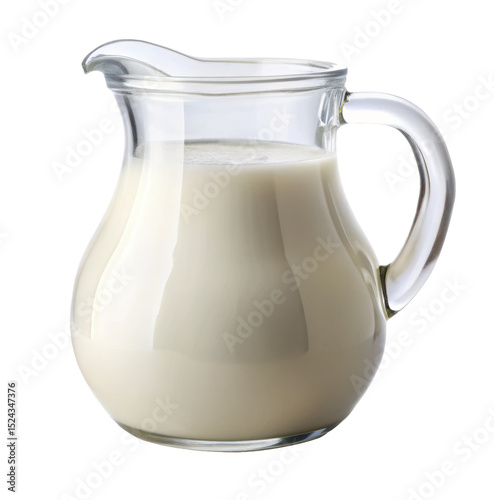 milk jug isolated on white