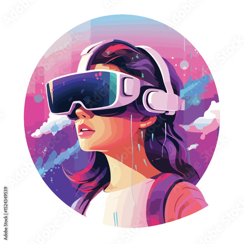 Exploring Virtual Reality Technology: Young Women Living a Modern Experience in a Virtual World