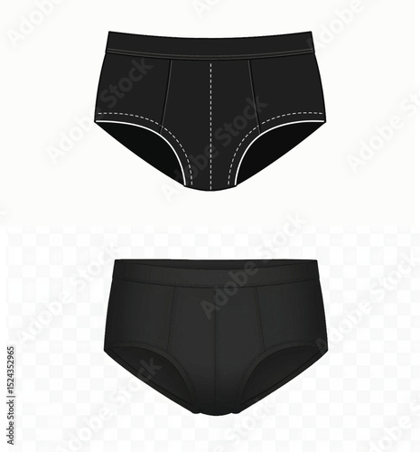 Black Women's Underwear
