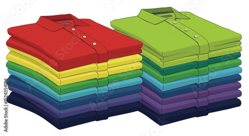 Colorful Laundry Pile
