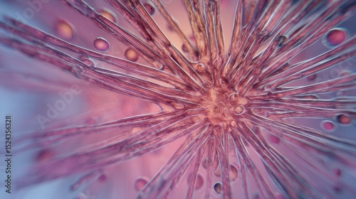 Close-Up of Insect Sting Under Magnification