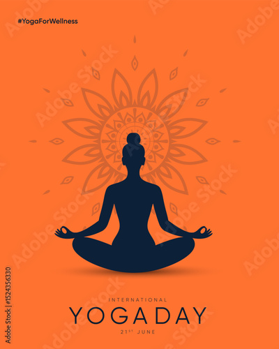 International Yoga Day Social Media Post Design