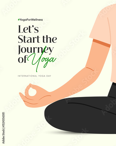 International Yoga Day Social Media Post Design