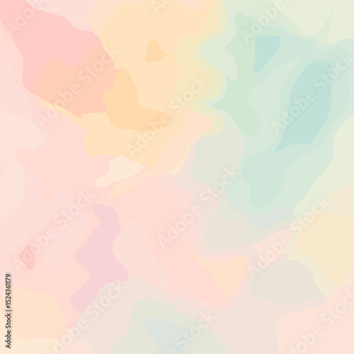 Soft pastel watercolor abstract background with blended colors  