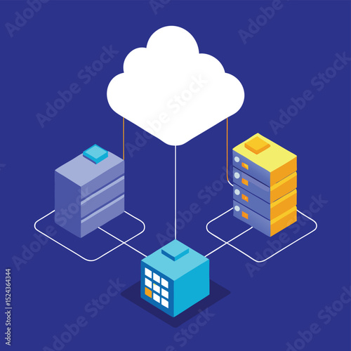 Cloud Computing Data Storage and Server Network