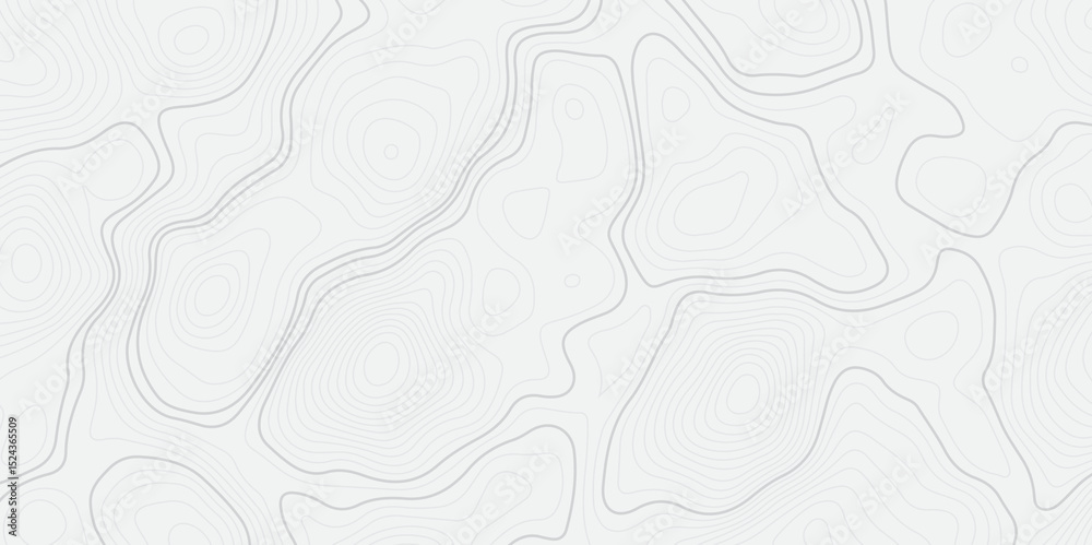 Obraz premium Abstract Topographic map design with Seamless pattern with lines . geographic contour map paper texture. Retro topographic map. geographic mountain relief. terrain path isolated on background.
