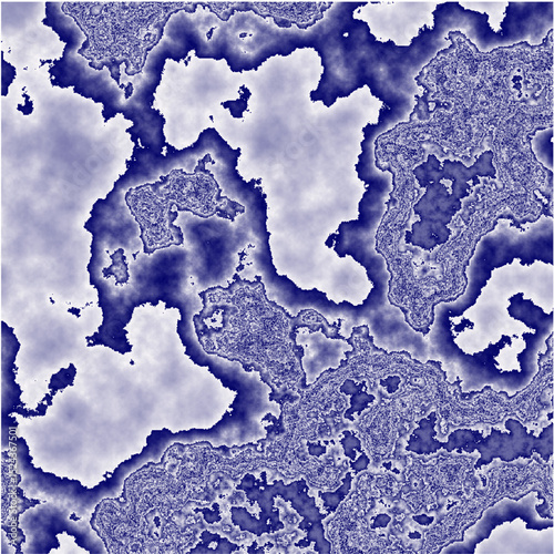 map of europe on blue background
