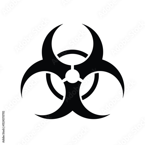 Biohazard Warning Symbol  