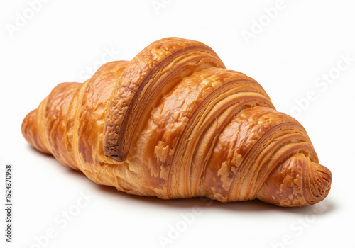 croissant isolated on white background