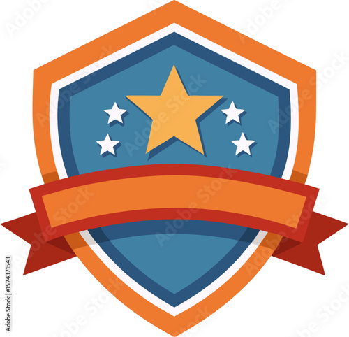 Free Download Badge vector white background  - GFXLoad