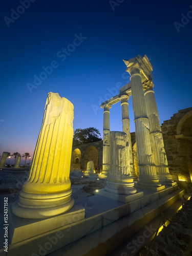 Apollo and Athena Temples at Sunset – Ancient Side, Turkey