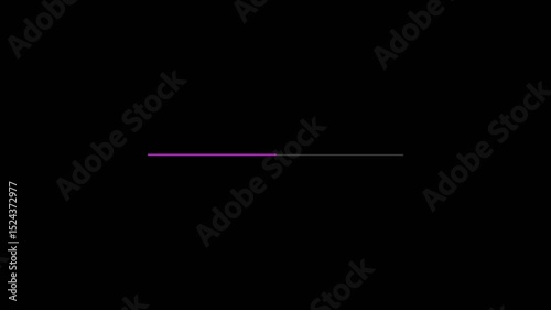 Digital connection Beautiful Magenta color icon animation. Loading icon animation with black color background.