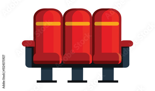 Vector illustration of a red lipstick next to an open red mailbox with a letter and flag, symbolizing communication and delivery