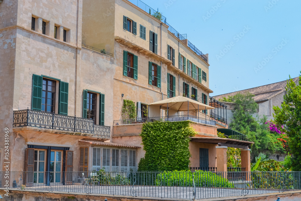 Fototapeta premium Charming Architecture and Urban Details of Palma de Mallorca