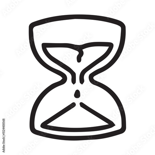 Hourglass Simplicity Timeless Design Symbol of Passing Moments and History