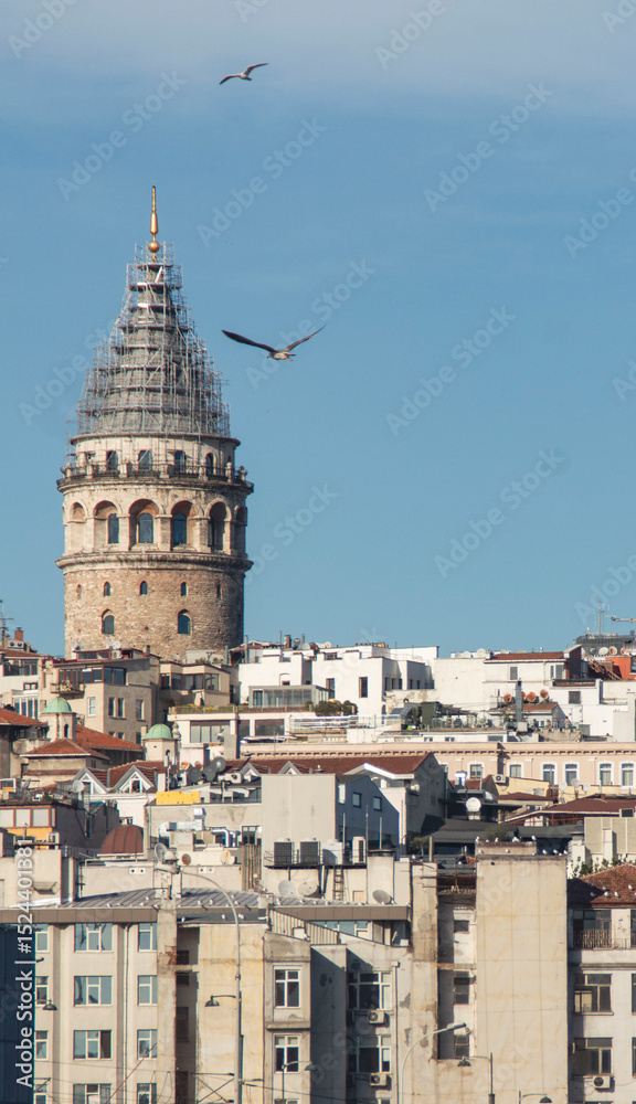 Obraz premium ancient Turkish buildings istanbul