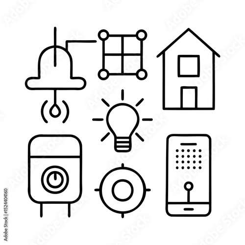 home appliances icons