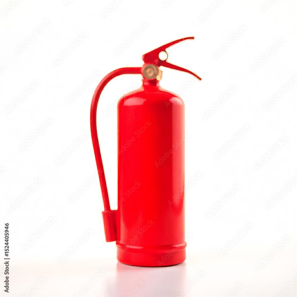 Fototapeta premium fire extinguisher isolated on white