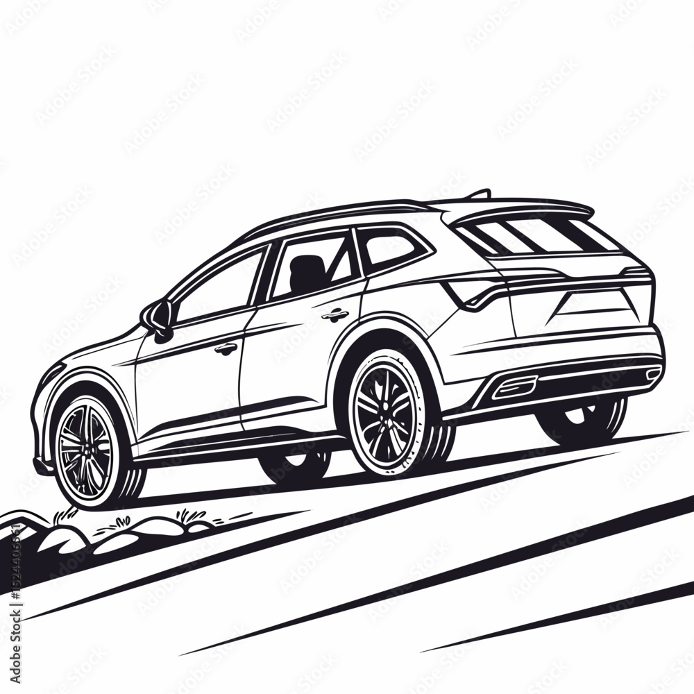 Fototapeta premium Car icon