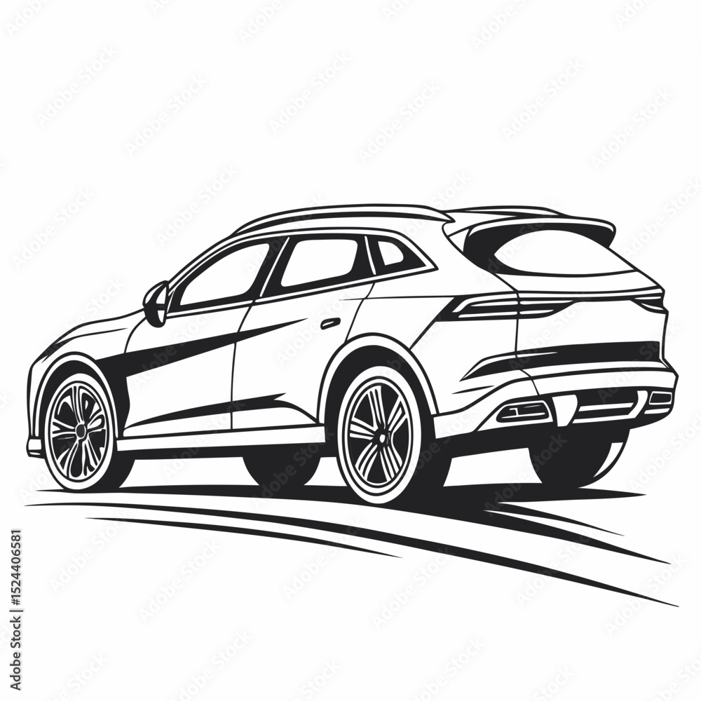 Fototapeta premium Car icon 