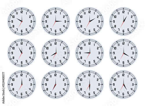 Wall Clock Set - Modern & Decorative Timepiece Collection

