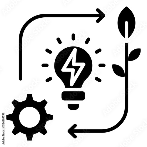 Energy Efficiency Icon