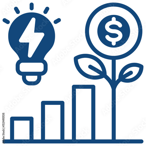 Economic Growth Icon