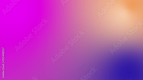 Gradient background with blending of pink purple orange and blue colors in a smooth transition