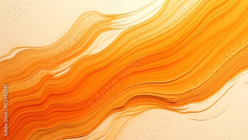 Abstract background with yellow paint. Generative Ai.