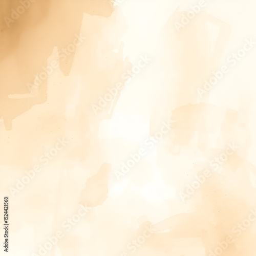Beige watercolor wash texture background design (2)