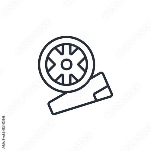 mag wheel icon collection .design style with background