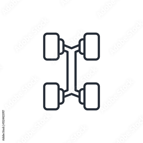 alignment service car icon collection .design style with background