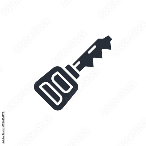 remote key icon collection .design style with background